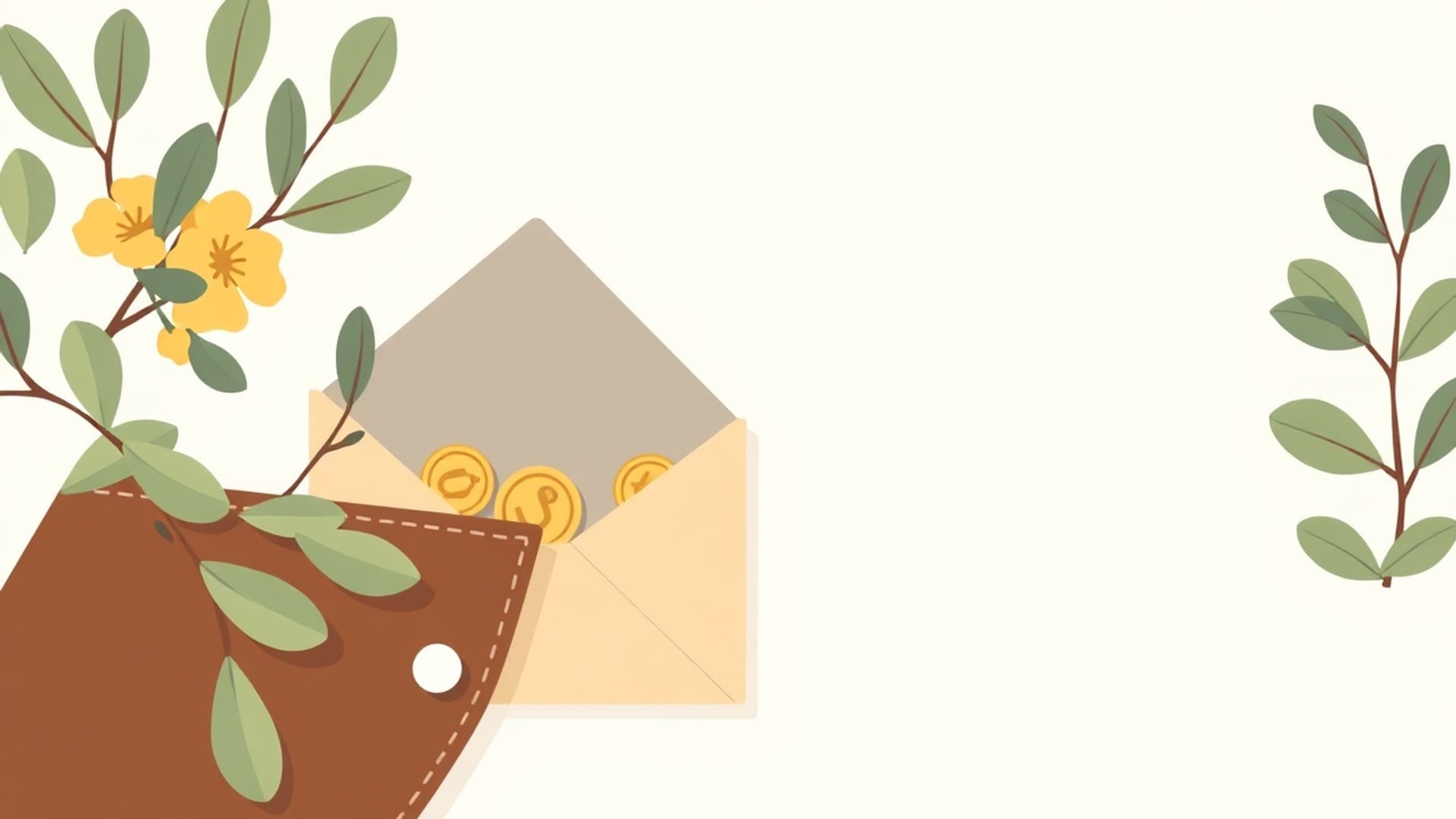 Illustration of a payslip envelope opening beside a stylised outline of Australia